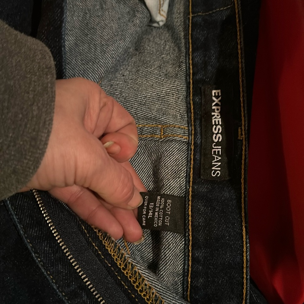 Boot cut Express Jeans- 13/14L